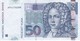 BILLETE DE CROACIA DE 50 KUNA DEL AÑO 2002  (BANKNOTE) - Croacia