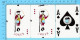 Cartes à Jouer De Casino  Mohawk - 2 Joker + As De Pique - Cartes Cancellées " Perforé" Arriere Publicitaire - 2 Scans - Cartes à Jouer Classiques