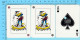 Cartes à Jouer  Casino Montreal - 2 Joker + As De Pique - Cartes Cancellées "perforation" Arriere Publicitaire - 1scans - Cartes à Jouer Classiques