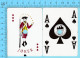 Cartes à Jouer  Casino Montreal - 1 Joker + As De Pique, Cancellé " Perforation" -  Arriere Publicité  - 2scans - Cartes à Jouer Classiques