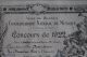 Diplome Du Conservatoire De Musique De Rennes 1922 - Diploma & School Reports