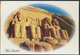 °°° GF220 - EGYPT - ABU SIMPEL - 2002 With Stamps °°° - Abu Simbel Temples