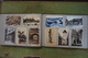 Delcampe - Album Ancien Formé De 395 Cartes Touristiques Des Années 1910-1940, Noir, Bistre, Couleurs France - 100 - 499 Cartes