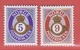 2002 ** (sans Charn., MNH, Postfrish)  Yv  1362/3	Mi  1415/6	NHK  1454/5 - Nuevos