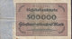 Germany - 500.000 MARK Reichsbanknote Berlin (1-5-1923) B 05405545 (2 Scans) - 500000 Mark