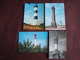 Lot De 4 CP De Phares ECKMÜHL COUBRE CHASSIRON - Lighthouses