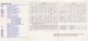 TURQUIE,TURKEI TURKEY, TURKISH AIRLINES 1985  SUMMER TIMETABLE - Timetables