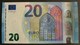 20 Euro France "UC" 2015 Draghi U017H3 LUXE / UNC - 20 Euro