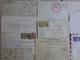 ### LOT LETTRES, MARQUES POSTALES Et DOCUMENTS ###   XVIII -> XX ème - 12 Scans - Collections