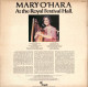 * LP *  MARY O'HARA - AT THE ROYAL FESTIVAL HALL (England 1977 EX!!) - Country En Folk