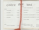 MENU PROGRAMME SOIREE SAINT SYLVESTRE 1979/80 CERCLE MIXTE 28° REGIMENT DES TRANSMISSIONS ORLEANS LOIRET - Menus