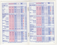 TAT  EXPRESS RESEAU NATIONAL AIRLINES 1982 WINTER TIMETABLE 24 PAGES - Tijdstabellen