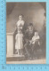 Carte Postale Photo  -  Photo De Famille D'époque,  Cir: 1904-18 - Post Card, Cartolina  2 Scans - Fotografia
