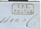 GRANDUCATO DI TOSCANA,LETTERA VIAGGIATA 29 MARZO 1859,LIVORNO-COLLE VAL D'ELSA,TIMBRO S.F.L. FRANCA-STRADA FERRATA LEOPO - Toscana