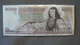 1000 PESOS, Juana De Asbaje, 7 AGO 1984, Série VA, N°CC060667, Circulé, Bon état. - México