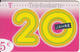 GERMANY(chip) - 20 Jahre(M 02), Tirage 8000, 06/03, Used - M-Serie : Merchandising