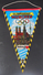 XX. OLYMPISCHE SPIELE 1972 MUNCHEN, XX. OLYMPIC GAMES 1972 MUNICH OLD PENNANT - Apparel, Souvenirs & Other