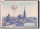 FORMAT 10x15cm - BALLON POST - FÜR DAS KINDERDORF ROTTENMANN - B ( PETIT PLI D'ANGLE ) - Fesselballons