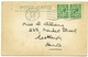 LONDON : POPLAR - BOW / POSTMARK - POPLAR / ADDRESS - EASTLEIGH, MARKET STREET - London Suburbs