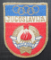 JUGOSLAVIJA OLYMPIC AMBLEM OF FOOTBALL REPRESENTATIONS, FOOTBALL CLUB, CALCIO OLD Stitching  PATCHES - Other & Unclassified