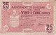 BILLETE DE 25 CTS DEL AJUNTAMENT DE GUISSONA DEL AÑO 1937 (BANKNOTE) - Otros & Sin Clasificación