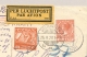 Nederland - Nederlands Indië - 1928 - Briefkaart Met 1e Proefvlucht KLM Van Amsterdam Naar Batavia - Nederlands-Indië