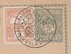 1916 HUNGARY 3fl Stamps On UPRATED 5fl Postal STATIONERY CARD With ROYAL EVENT Pmk Royalty Cover - Covers & Documents