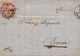 Lettre 15 Rappen Streubel CaD Wattwill Pour Bern 1857 - Lettres & Documents