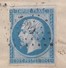 LETTRE.   17 AVRIL 1862.  N° 14.  T22.   TARN-&-GARONNE  VERFEIL-S-SEYE.  PC 3900.   BOITE RURALE   B =  LA GUEPIE.  / 2 - 1849-1876: Période Classique