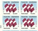 LETTLAND Latvia 1990 Flagge Flag Kompletter Bogen Von 50 Vignetten MNH - Winter 1998: Nagano