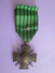 MEDAILLE CROIX DE GUERRE 1930 1940 RUBAN ETAT FRANCAIS VICHY - Francia