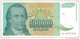 YUGOSLAVIA 500000 DINARA 1993 P-131 CIRC  [ YU131circ ] - Yougoslavie