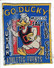 Badge En Tissu Go Ducky Mascot Salt Lake City Utah Athletic Events (format 5 X 6 Cm) - Athlétisme