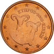 Chypre, 5 Euro Cent, 2008, SPL, Copper Plated Steel, KM:80 - Chypre