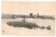 Facteur Boitier BLEU à L'Arrivée, JUZIERS Seine Et Oise Sur CP De PONT ST PIERRE Eure. 1908. - Cachets Manuels