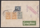 Colombia: Domestic Airmail Cover, 1928, 4 Stamps, Scadta Airlines, Air Label, Aviation, Rare (minor Damage, See Scan) - Colombia