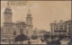 POS-642 CUBA POSTCARD. CIRCA 1905. SANTIAGO DE CUBA. HOTEL VENUS Y CATEDRAL CATHEDRAL. - Cuba