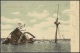 POS-670 CUBA POSTCARD. 1907. HABANA. WRECK OF MAINE SHIP IN HAVANA HARBOR. - Cuba