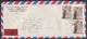 Colombia: Express Airmail Cover To USA, 1972, 3 Stamps, Religion, St. Theresa, Sheep, Label (minor Damage, See Scan) - Colombia