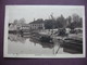 CPA 71 LOUHANS La Seille Et Le Port SEPIA ANIMEE 1936 PENICHES , BATEAU LAVOIR , GRUE , CAMION , METIERS BATELLERIE - Louhans