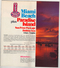 Delcampe - CONTINENTALL AIRLINES ,MIAMI BEACH ,THE BAHAMAS,THE CARIBBEANPLUS WALT DISNEY WORLD  BROCHURES - Advertisements