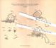 Original Patent - William Th. Lintner , William L. Sporborg , City Of Gloversville , New York USA , 1894 , Tourenzähler - Historical Documents