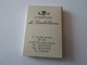 BOITE D ALLUMETTES CHAMPAGNE DE CASTELLANE  EPERNAY VICOMTE DE CASTELLANE  ****   RARE A  SAISIR ******* - Boites D'allumettes