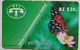 Belize Phonecard BZ$30 Butterfly - Belice