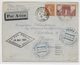 1935 - POSTE AERIENNE - ENVELOPPE Par AVION De MARSEILLE à PRAGUE (TCHECOSLOVAQUIE) - 1° VOL Via ZÜRICH RARE - 1927-1959 Covers & Documents