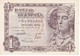 BILLETE DE 1 PTA DEL AÑO 1948 SERIE E - DAMA DE ELCHE  (BANKNOTE) SIN CIRCULAR -UNCIRCULATED - 1-2 Pesetas