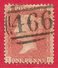 Grande-Bretagne N°14 1p Rouge Carminé (dentelé 14 - Grande Couronne) 1854-55 O - Used Stamps