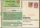 °°° CARTOLINA LOTTERIA 1980 - AFFRANCATURA MISTA MARCA DA BOLLO °°° - Biglietti Della Lotteria