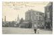 CPA - LEUZE, PLACE DE LA GARE - Belgique, Hainaut - Animée, Hotel De La Couronne, Cafe Royal Chez Alfred - Circulé 1917 - Leuze-en-Hainaut