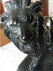 Delcampe - Encrier Ancien En Métal D'alliage,  Figuratif Animalier  LION , Signé A. Bossu , Poids 3kg680 (3.680g) - Encriers